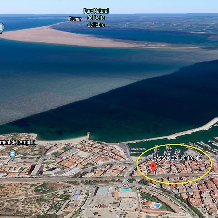 Apt Ideal Para Familias Cerca Del Mar L'Ampolla Eksteriør billede